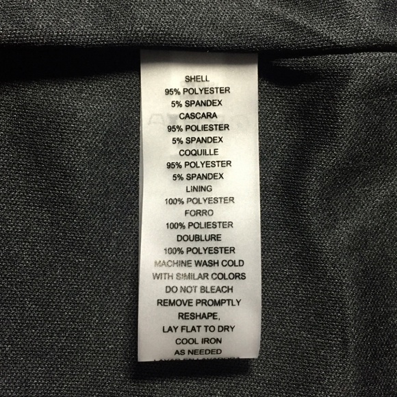 NWT VINCE CAMUTO Floral Scuba Ruffle Sheath Dress - Picture 6 of 6